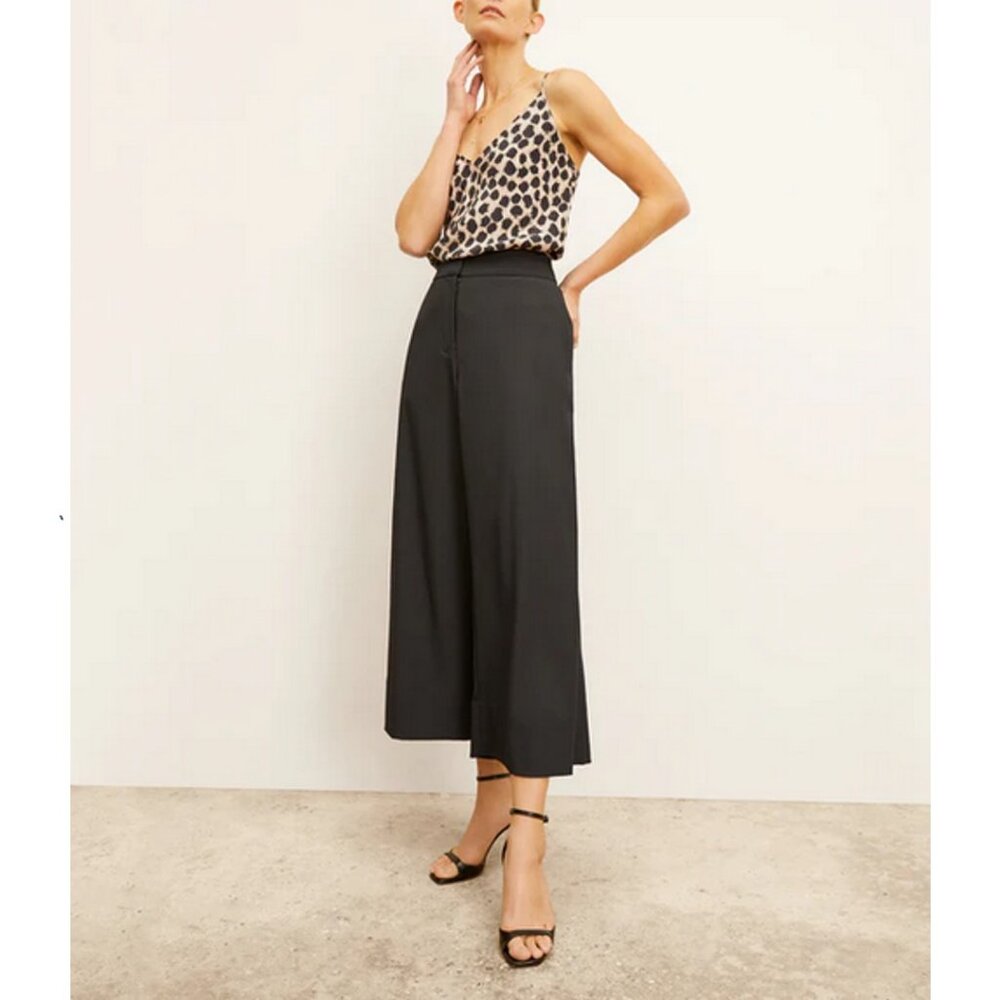 MM LaFleur The Zhou 2.0 Culotte - Heavy Crepe - Size 4 - NWOT - Picture 3 of 8